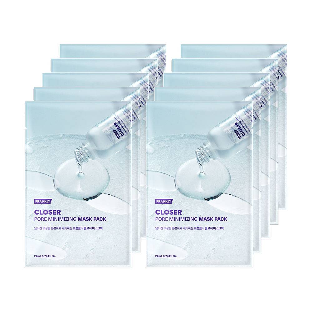 FRANKLY Closer Pore Minimizing Mask Pack 22ml X 10ea