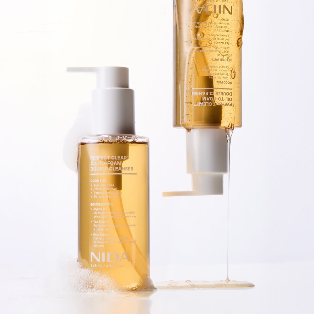 NIDA Perfect Clear Oil-To-Foam Double Cleanser 145ml