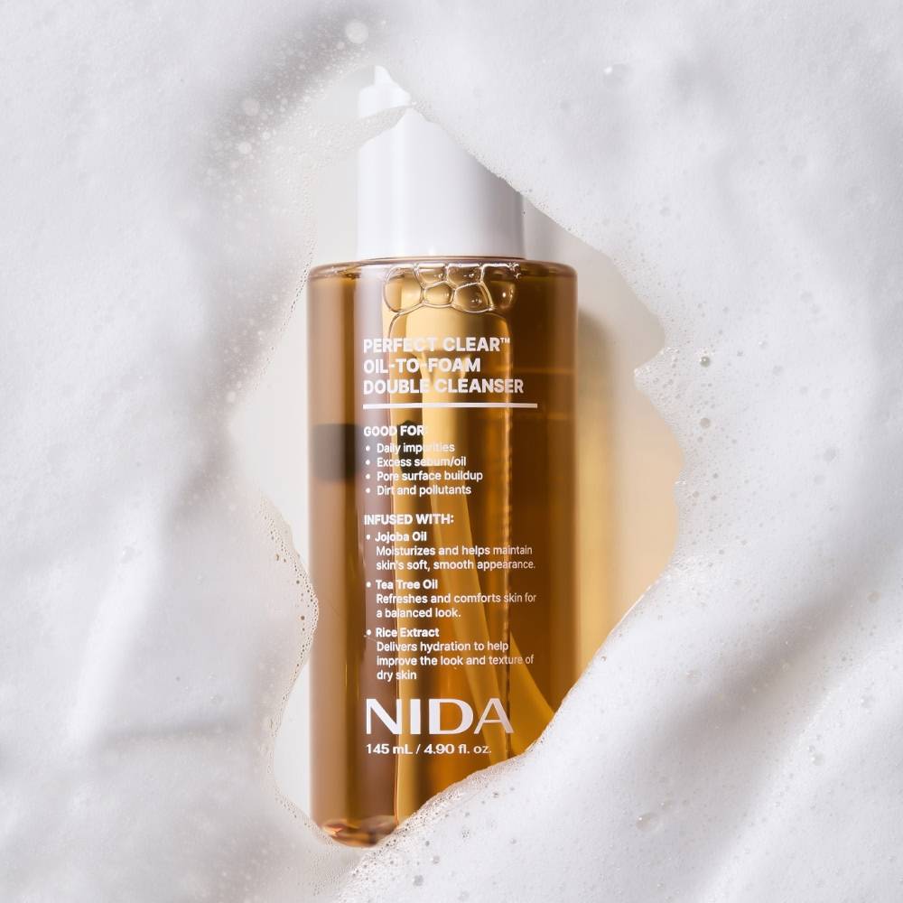 NIDA Perfect Clear Oil-To-Foam Double Cleanser 145ml